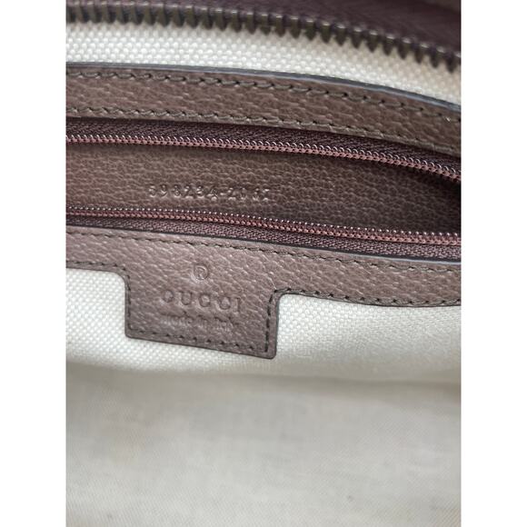 NEW Gucci Ophidia Wash Travel Clutch Pouch GG Zip Bag Box AUTHENTIC! - Picture 14 of 15